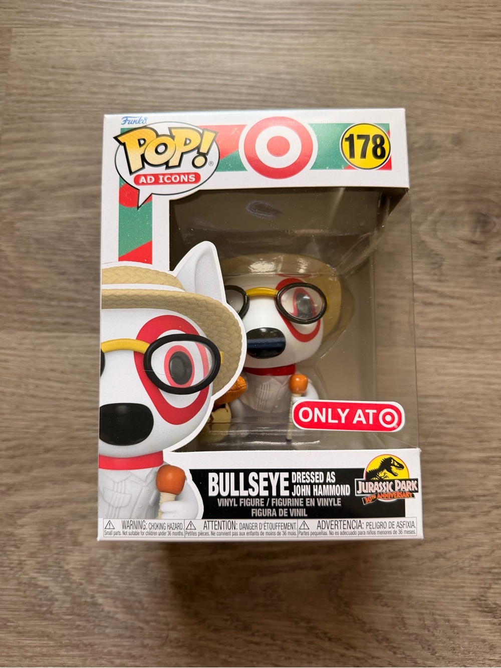 Funko Ad Icons Bullseye (Target) - Jurassic Park John Hammond